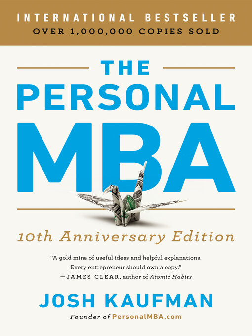 Title details for The Personal MBA by Josh Kaufman - Wait list